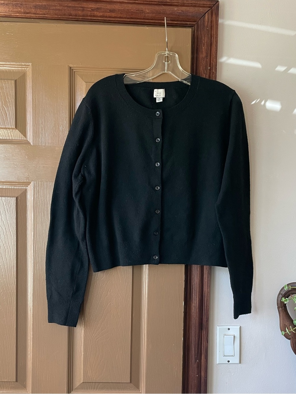 A New Day Black Cardigan M